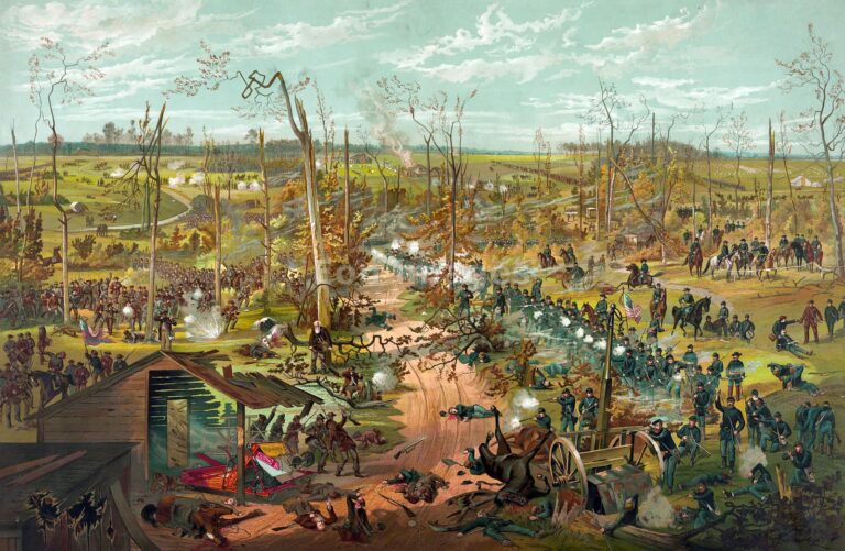 Batalha de Shiloh em 1862