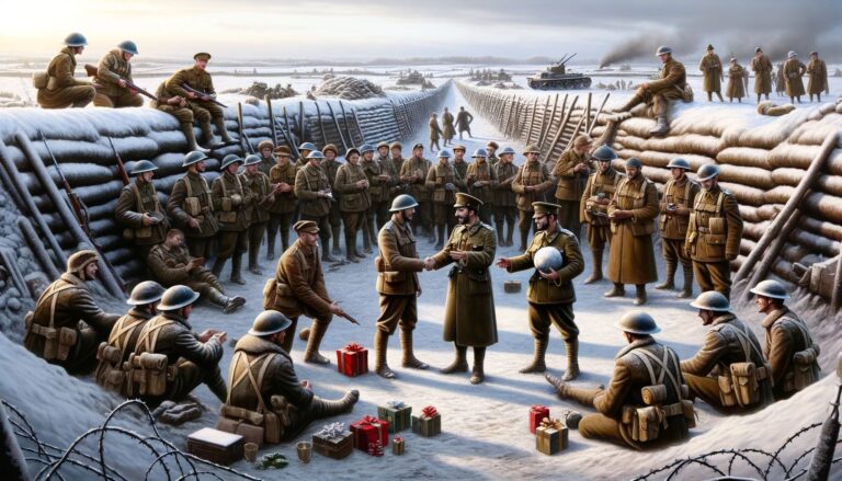 A Trégua de Natal durante a Primeira Guerra Mundial