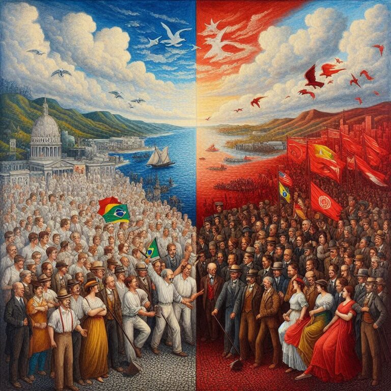 direita vs esquerda