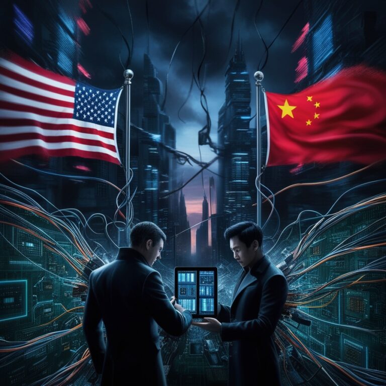 A Guerra dos Semicondutores entre EUA e China