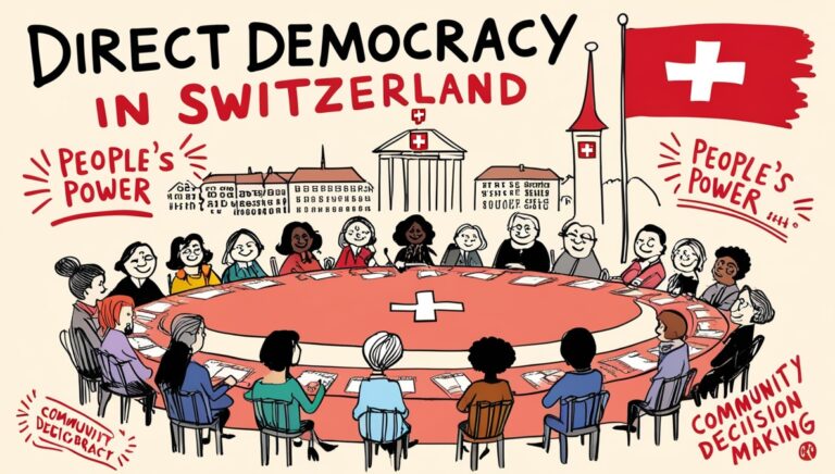 Sistema Político Suíço: Democracia Direta e o Conselho Federal