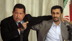 Chávez e Ahmadinejad [Foto: picture-alliance/dpa]