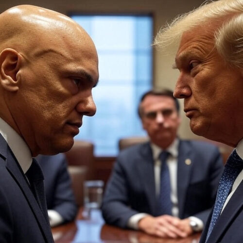 ALEXANDRE DE MORAES E TRUMP