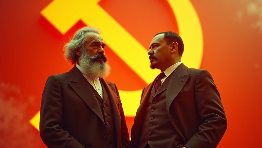 MARX E LENIN - MARXISMO-LENINISMO