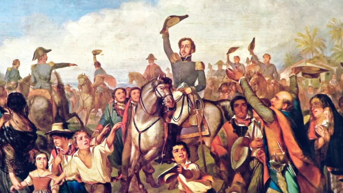 Proclamação da Independência, de François-René Moreaux (1844)