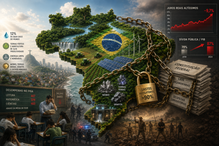 Por que o Brasil continua travado