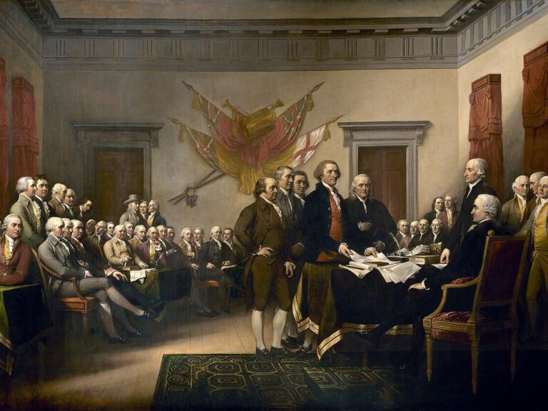 A independência dos Estados Unidos e seus pais fundadores