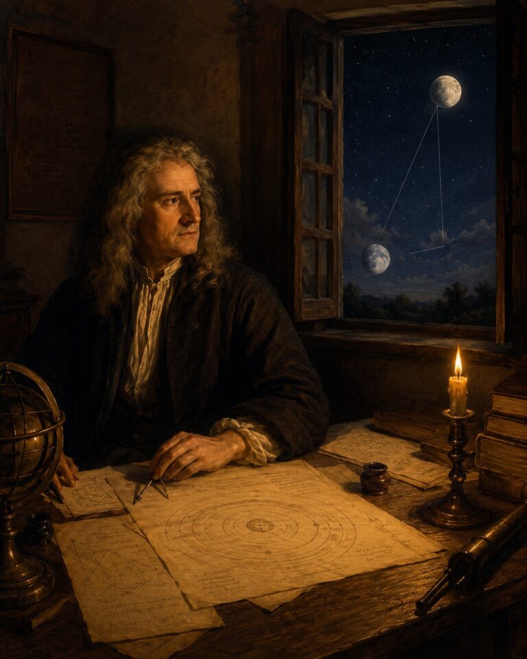 A revolução científica de Newton e a física social