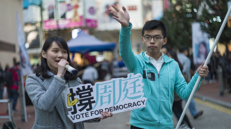 Joshua Wong e a autonomia de Hong Kong