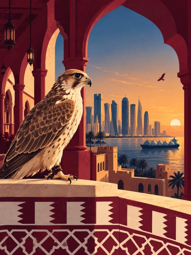O Catar (Qatar) e sua posição geopolítica